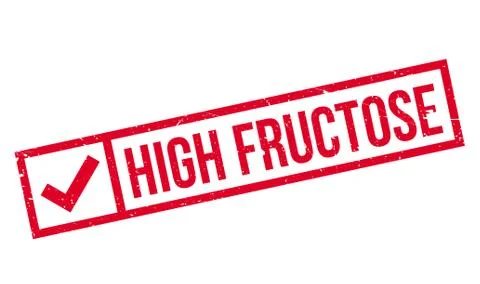 High Fructose rubber stamp Stock Illustration