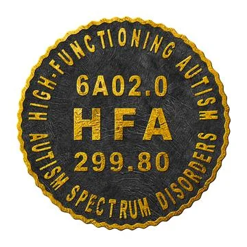 High functioning autism, Autism spectrum disorders Foto stock