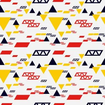 High future technology seamless pattern 스톡 일러스트