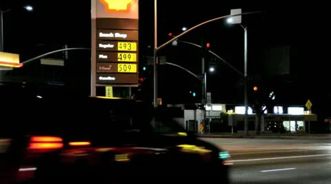 High Gas Prices 3 Stock Footage 10854047