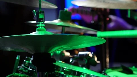 High Hat on Drum Video stock 115916219