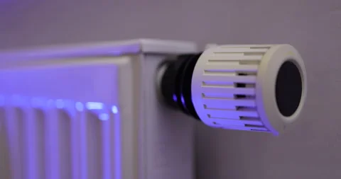 High heating bills, 4K slow motion Stock Footage 256023913