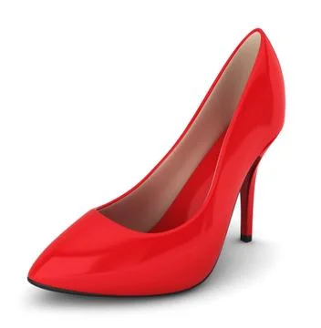 High heel shoe Stock Illustration