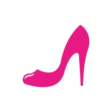 High heel shoe. Vector Stock Illustration