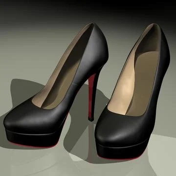 High Heel Stilettos ~ 3D Model ~ Download #90609756 | Pond5