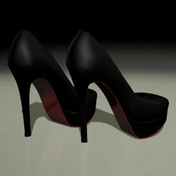 High Heel Stilettos ~ 3D Model ~ Download #90609756 | Pond5