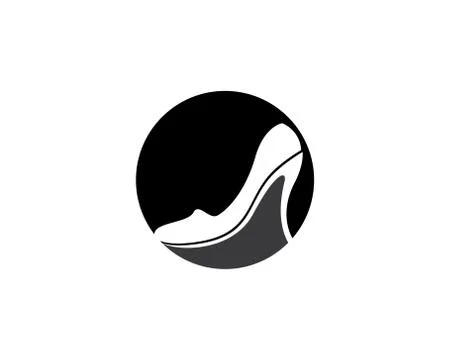 High heel vector icon illustration Stock Illustration