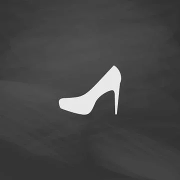 High heels computer symbol Stock Illustration