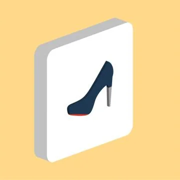 High heels computer symbol Stock Illustration