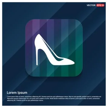 High-heels icon Stock Illustration