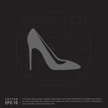 High-heels icon Stock Illustration