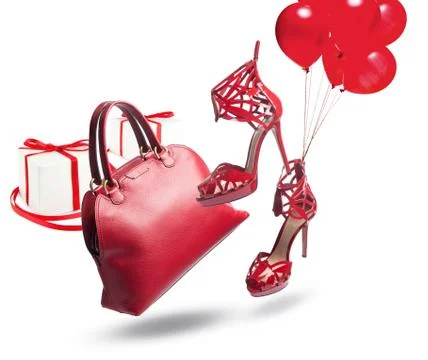 High heels shoes Stock Photos