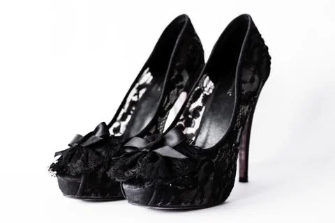 High heels shoes Stock Photos