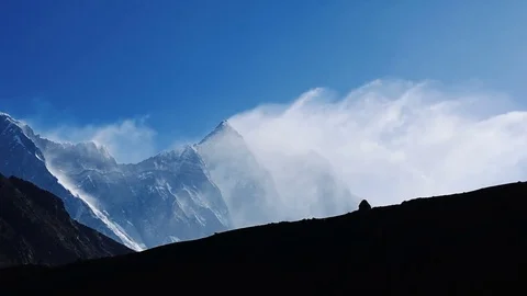 High Himalaya Timelapse Stock Footage 70219226