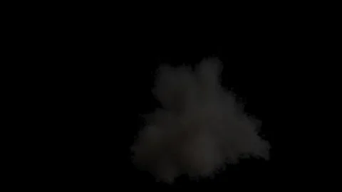 High Impact Aerial Explosion Visual Effect in 4K Resolution Stock Footage 338357030
