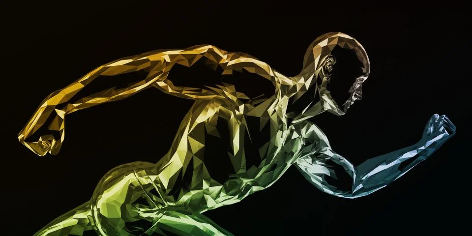 High-Intensity Interval Training Revolutionizes Modern Fitness Approach Stock Illustration