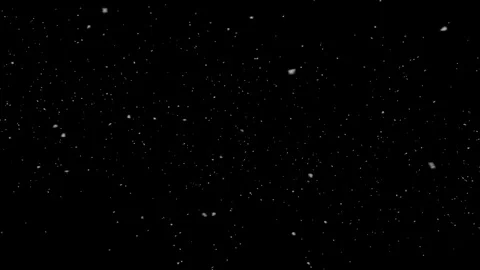 High Intensity Snow Overlay Stock Footage 81085431