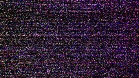 High ISO Camera Noise Stock Footage 76305687