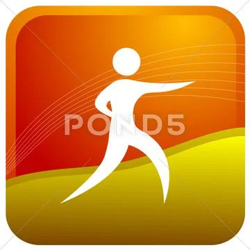 High jump Stock Illustration