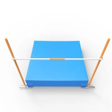 High Jump - top view イラスト素材