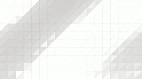 High-Key Pure White Origami Paper Geometric Tessellation Wave Loop Stock Footage 346647843