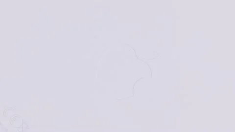 High key rotating Apple logo white surface with soft indented logo Stock Footage 172469108