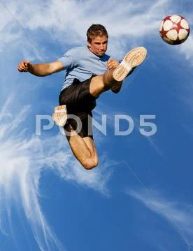 High kick Stock Photos