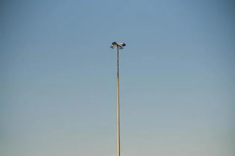 High lantern day in the blue sky Stock Photos
