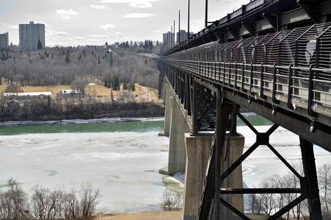 High Level Bridge Edmonton Stock Photos