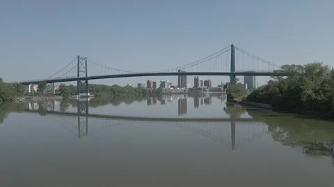 The High level bright and Downtown Toledo,  Oh 動画素材 275827055