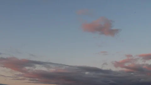 High Light clouds from west norway on the way into resolution from west time Stock Footage 119793159