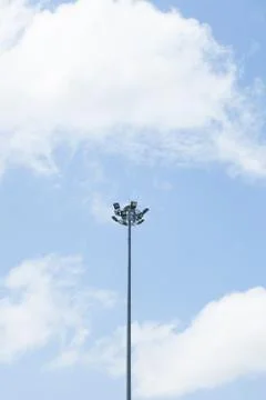 High light pole Stock Photos