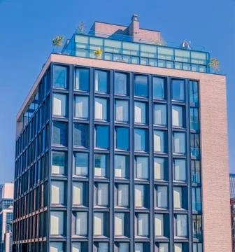 The High Line a elevated linear park in New York Fotos de archivo