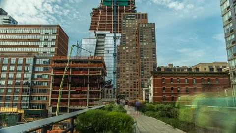 High Line Park Video stock 88171660