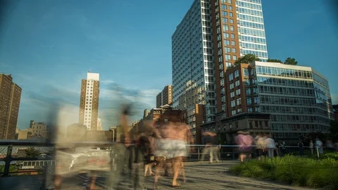 High Line Park Video stock 88172073