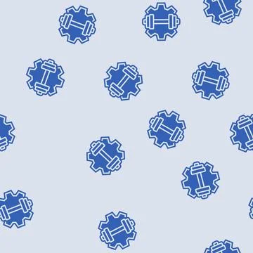High load capacity glyph seamless pattern 스톡 일러스트