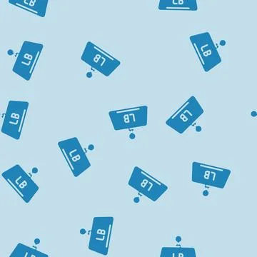 High load capacity glyph vector seamless pattern 스톡 일러스트