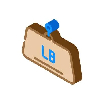 High load capacity isometric icon vector illustration 스톡 일러스트