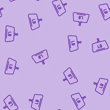 High load capacity line vector seamless pattern 스톡 일러스트