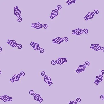High load capacity line vector seamless pattern Stock Illustration