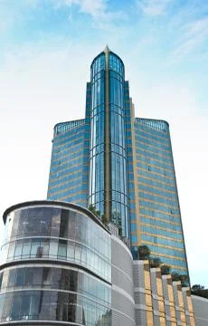 High modern building Stock Photos