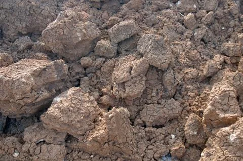 High mound of waste Stock Photos