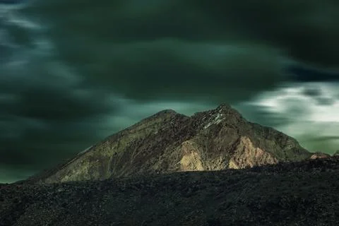High mount in storms Stock Photos