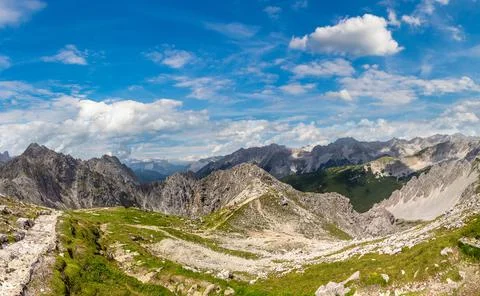 High mountain in Alps Stock Photos