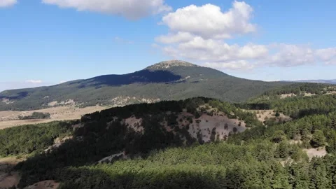 High mountain and forest landscape Stock Footage 144976005