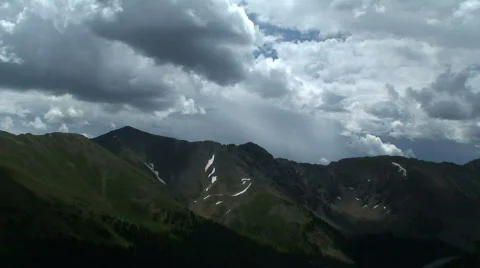 High Mountain Cloud Time Lapse Stock-Footage 262458