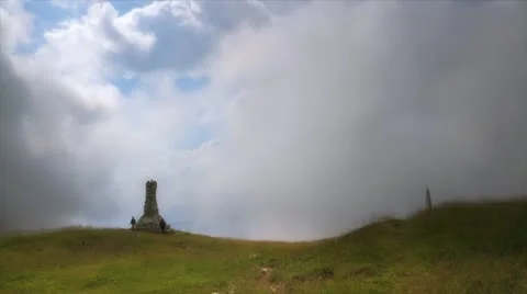 High Mountain Exploration Stock Footage