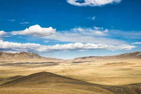 High mountain hills Stock Photos
