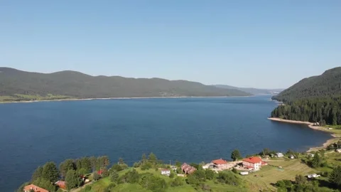 High mountain lake Stock Footage 140651673