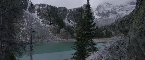 High Mountain Lake Video stock 151300549